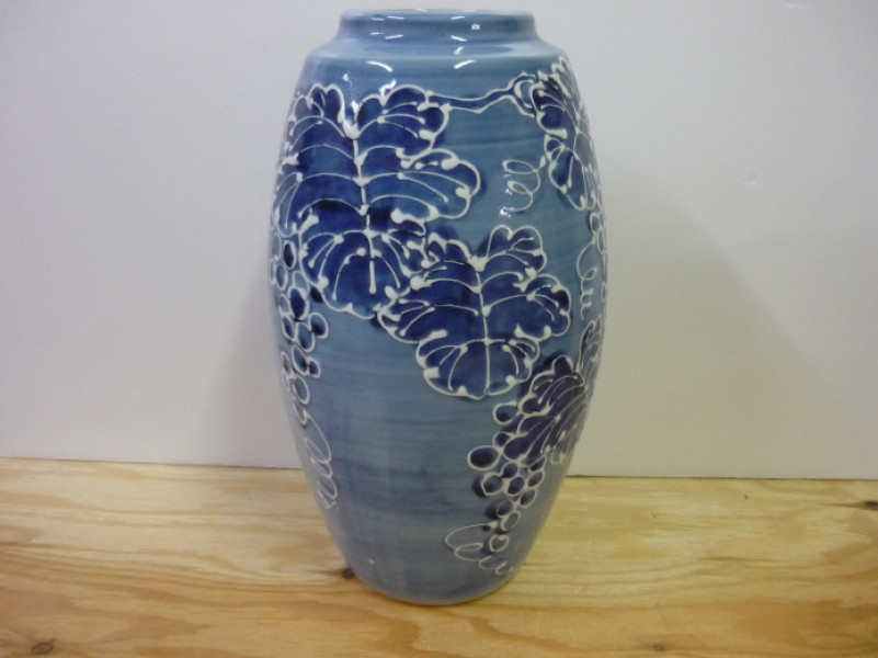 九谷焼　宮吉由美子　花器 九谷焼宮吉由美子花器